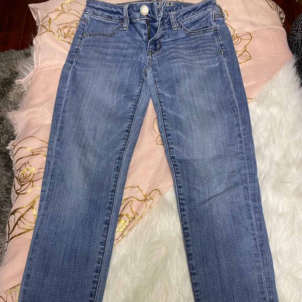 American Eagle Jeggings medium washed